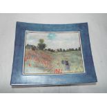 Goebel, Claude Monet, Fleurs De Pavot - a large Goebel Artis Orbis Collection rectangular dish,