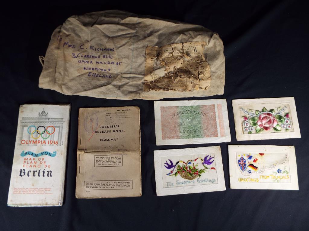 Lot to include a World War Two (WWII) period H.