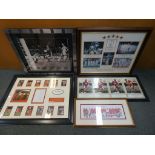 Sporting - a collection of the framed pictures and photographs,