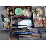 A mixed lot to include Kitchenalia, tool