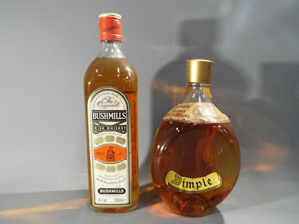 A bottle of Haig Dimple Scotch whisky 26 2/3 fl oz 70°,