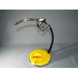 A shell petrol pump handle