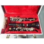 Clarinet - a Boosey and Hawkes of London regent clarinet,