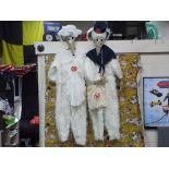 Wombles - two hand-made Wombles suits in the form of Madame Cholet and Great Uncle Bulgaria with