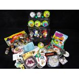 Wombles - a collection of Wombles key-rings, badges, bicycle bells,