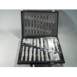 Tools - an unused 170 piece HSS drill selection set in hard carry case (dr17h)