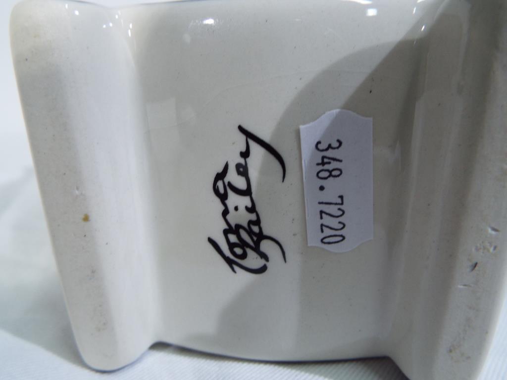 Lorna Bailey - A Lorna Bailey teapot, signed to the base. - Image 2 of 2