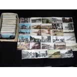 Deltiology - in excess of 500 predominantly early UK postcards including some subjects,