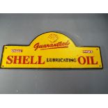Advertising - a cast iron advertising wall plaque (Esso) (yesdo)