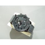 Curren - a modern designer gentleman's wristwatch with multiple dial,