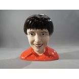 Lorna Bailey - A limited edition Lorna Bailey bust, 45/100, signed to the base,