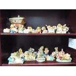 A large quantity of Pendelfin figurines,