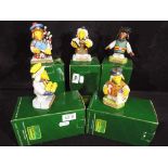 Wombles - Robert Harrop - a collection of five Robert Harrop figurines in the form of Wombles