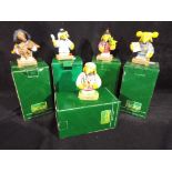 Wombles - Robert Harrop - a collection of five boxed Robert Harrop ceramic figurines to include