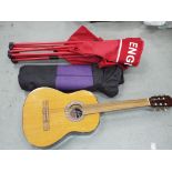 A lot consisting of Jose-Ferrer classical guitar with serial number,