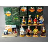 Robert Harrop Camberwick Green figures - Nine collectable figures and buildings, all boxed,