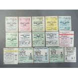 Rugby League - A collection of Rugby League Challenge Cup Final ticket stubs, fourteen in total,