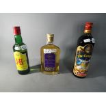 A lot containing three bottles to include The Original Glühwein, Gerstacker,