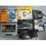 Tools - a good mixed lot of power tools to include jigsaws and sanders also included in the lot is