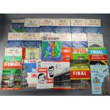 A collection of FA Challenge Cup Final Programmes with a run from 1952 - 1971 inclusive with some