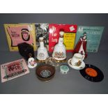 A good mixed lot to include a Bells Scotch Whisky decanter with contents, 75 cl,