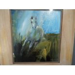 Rowena Laing - an acrylic original painting by Rowena Laing, entitled Out Of My Dreams.