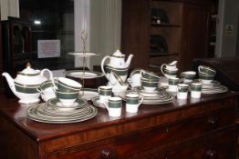 Royal Doulton Vanborough fifty three piece tea and dinner service and Royal Worcester Viceroy cake