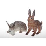 Two Winstanley hares,