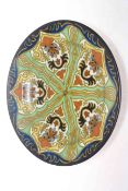 Gouda pottery charger,