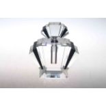 Art Deco style perfume bottle,