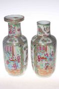 Pair of Satsuma vases,