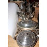 Collection of silver plated ware