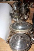 Collection of silver plated ware