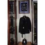 Police Force memorabilia including tunic, helmet,