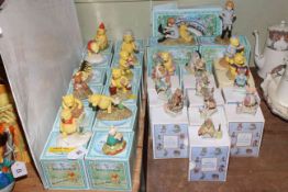 Collection of Royal Doulton 'Winnie the Pooh' figures and collection of 'The World of Beatrix