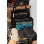 Collection of handbags and purses