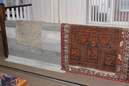 Kelaty slate carpet 1.60 by 2.30, Katherine Carnaby rug 1.40 by 0.70, traditional rug 1.93 by 1.