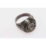 WWII German Regimental dress ring,