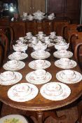 Large Royal Crown Derby 'Derby Posies' dinner and tea service (over one hundred pieces)