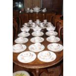 Large Royal Crown Derby 'Derby Posies' dinner and tea service (over one hundred pieces)