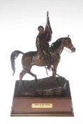 Franklin Mint 'Pride of the South' Limited Edition bronze by Jim Ponter,