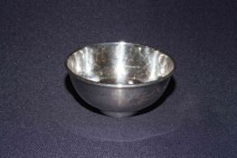 Silver bowl, Sheffield 1923, Martin Hall,