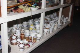 Assorted dinner and teawares including Spode 'Persia', Grafton 'Savoy', Wedgwood 'Westbury',