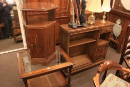 Old Charm oak bookcase,