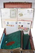 Case of stamps, covers, coin covers including Apollo 1975 Limited Edition Proof Silver,