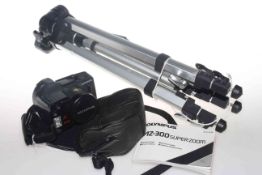 Olympus NZ-300 Superzoom camera with instructions,