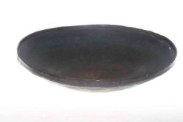 Copper sifting pan,