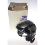 Cromwell open faced motorcycle helmet, size small/medium,