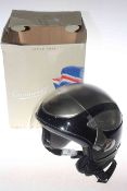 Cromwell open faced motorcycle helmet, size small/medium,