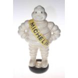 Cast metal Michelin Man,